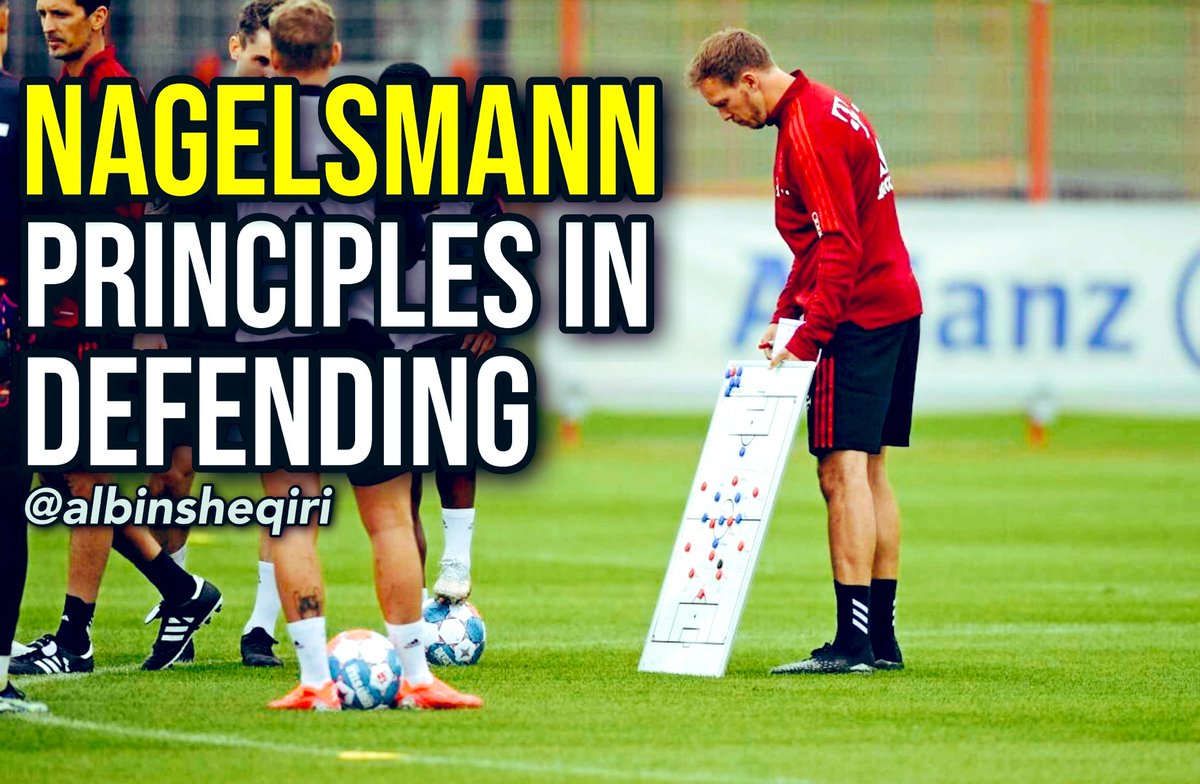 Julian #NAGELSMANN Defending Principles Part II (pdf file) It’s noted that #Nagelsmann has 30 principles which he coach by This is a collection of defense principles used in #RBLeipzig #Hoffenheim In order to recieve the pdf-file: • Follow • Retweet • Comment your e-mail