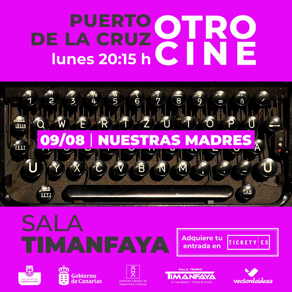 culturapdlx's tweet photo. El ciclo #PuertodelaCruzOtroCine 🎞 nos acerca hoy a las consecuencias de la cruenta guerra civil en Guatemala de los años ochenta con la proyección en la Sala Timanfaya, de ‘Nuestras madres’.  

➕ info: https://t.co/ZW3fKYxGdl

#PuertodelaCruz #CulturaSegura https://t.co/lvrwQFYBpO