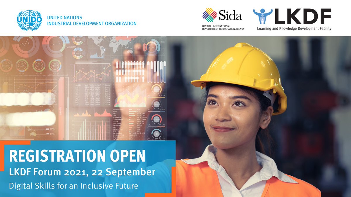LKDFacility's tweet photo. 👐🏼Registrations now open!

📅LKDF Forum 2021 will take place on 22 September under the theme “Digital Skills for an Inclusive Future”

💻Join us, @UNIDO, @Sida, our experts &amp; partners to be informed, enlightened, and employed!

Register here
https://t.co/jpjnuiCRkx

#LKDForum2021 https://t.co/MLZ4PYwMe6