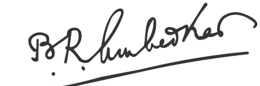 JaiBhimPanthers's tweet photo. A signature that changed millions of lives. https://t.co/O7s5jzIQDJ