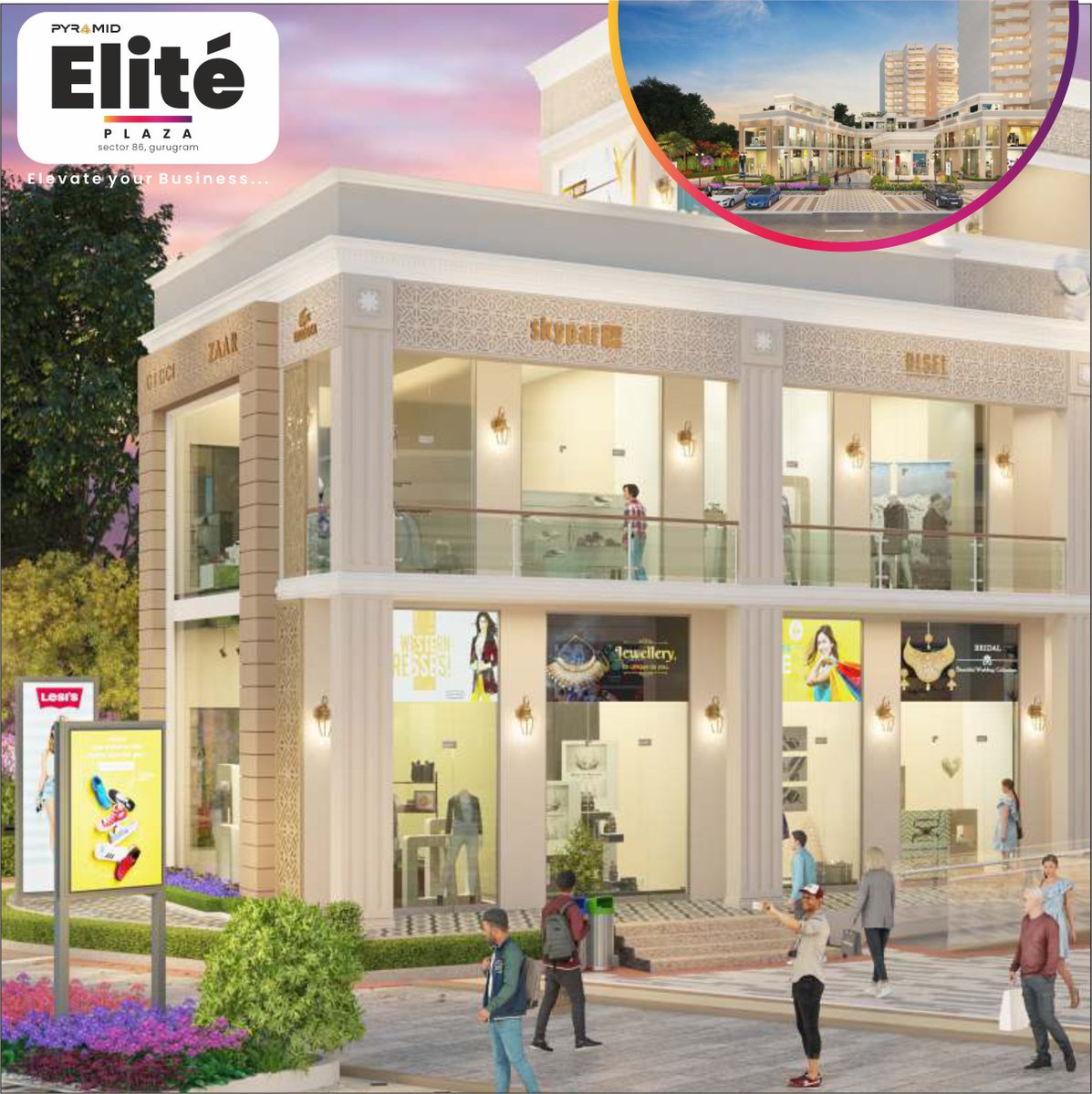 PvtPyramid's tweet photo. In today's time, real estate is the most profitable investment. Secure your tomorrow by buying a Shop today with Pyramid Infratech. For More Info +91-99 11 97 11 97 or visit https://t.co/PEdq0XLYPN
#Pyramid #ValueHomes https://t.co/LcWQ2asls4