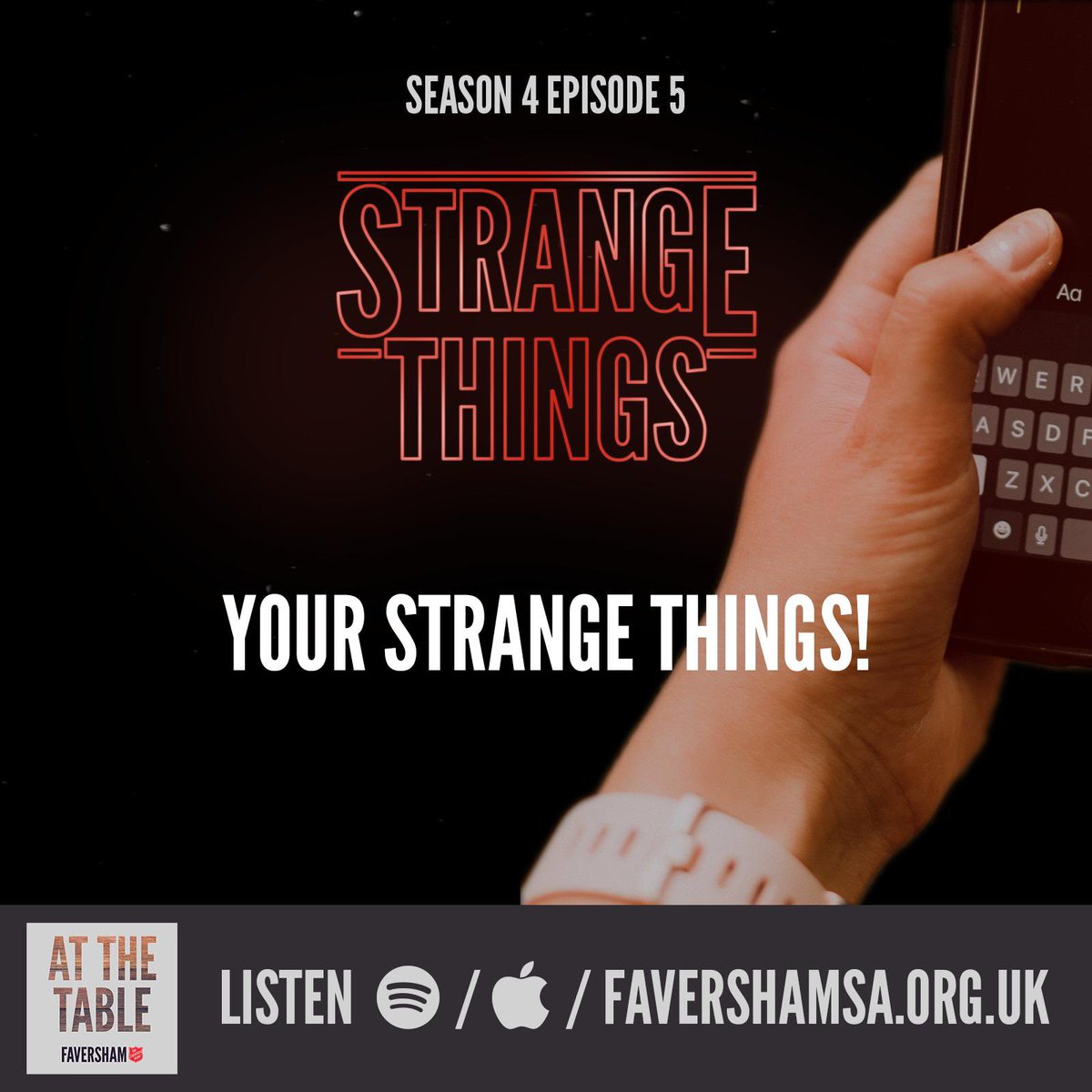 Have you caught our latest episode of At The Table? We were submitted some of your strange stories and put them all together for this episode! Available on Spotify, Apple Podcast, Google Podcast and much more:
favershamsa.org.uk/at-the-table
#faversham #ATTpodcast #monday #podcast