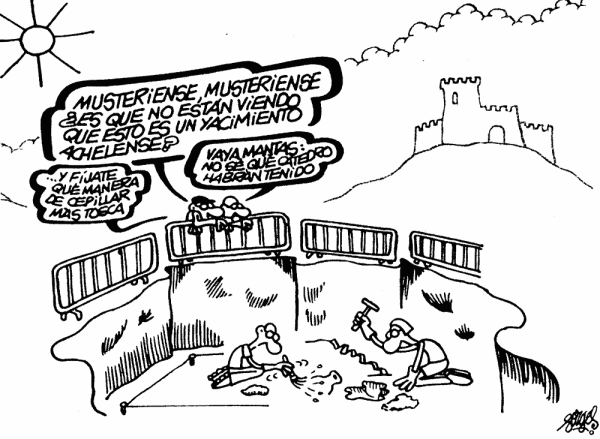 museoevolucion's tweet photo. El #domingo con #humor es siempre más domingo. 😎
Hoy, @forges y la #arqueologia.
#Musteriense #Achelense https://t.co/cREkQve6VG