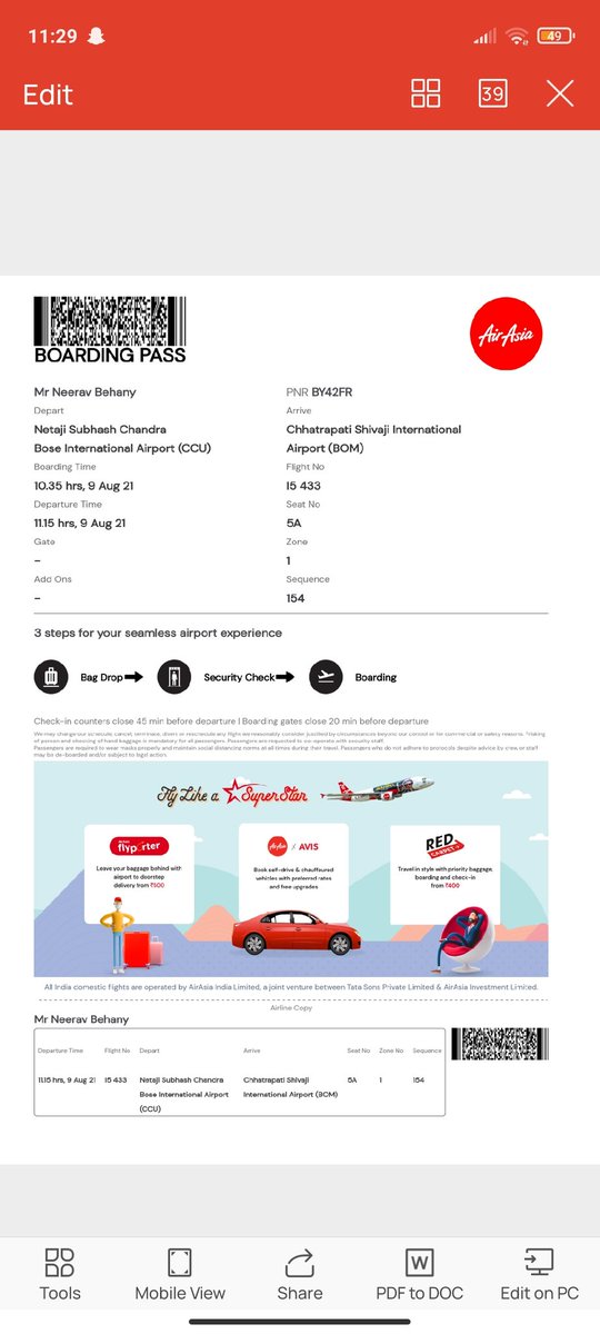 neeravalienair's tweet photo. @AirAsiaIndia At Kolkatta Airport The air asia airport staff was so arrogant 
No rescheduling ticket + Norefund for the flight nothing!! IN spite of taking first dose. Theres no rapid antigen counter also at calcutta airport !! i want a refund for this! Its really unprofessional. https://t.co/YP16OPOTKa
