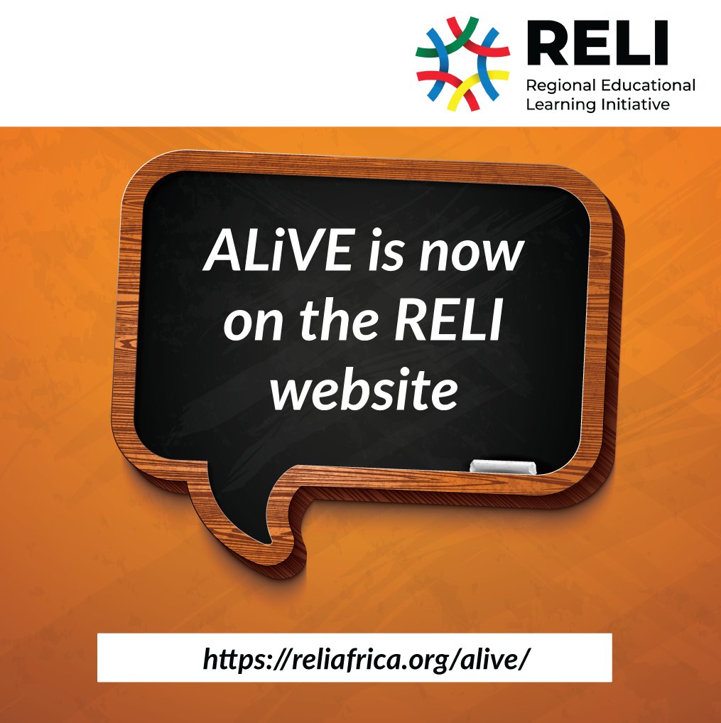 🥁🥁Hurrah! We are now on the <a href="/ReliAfrica/">RELI Africa</a> website. Visit our page and learn more about us. reliafrica.org/alive/