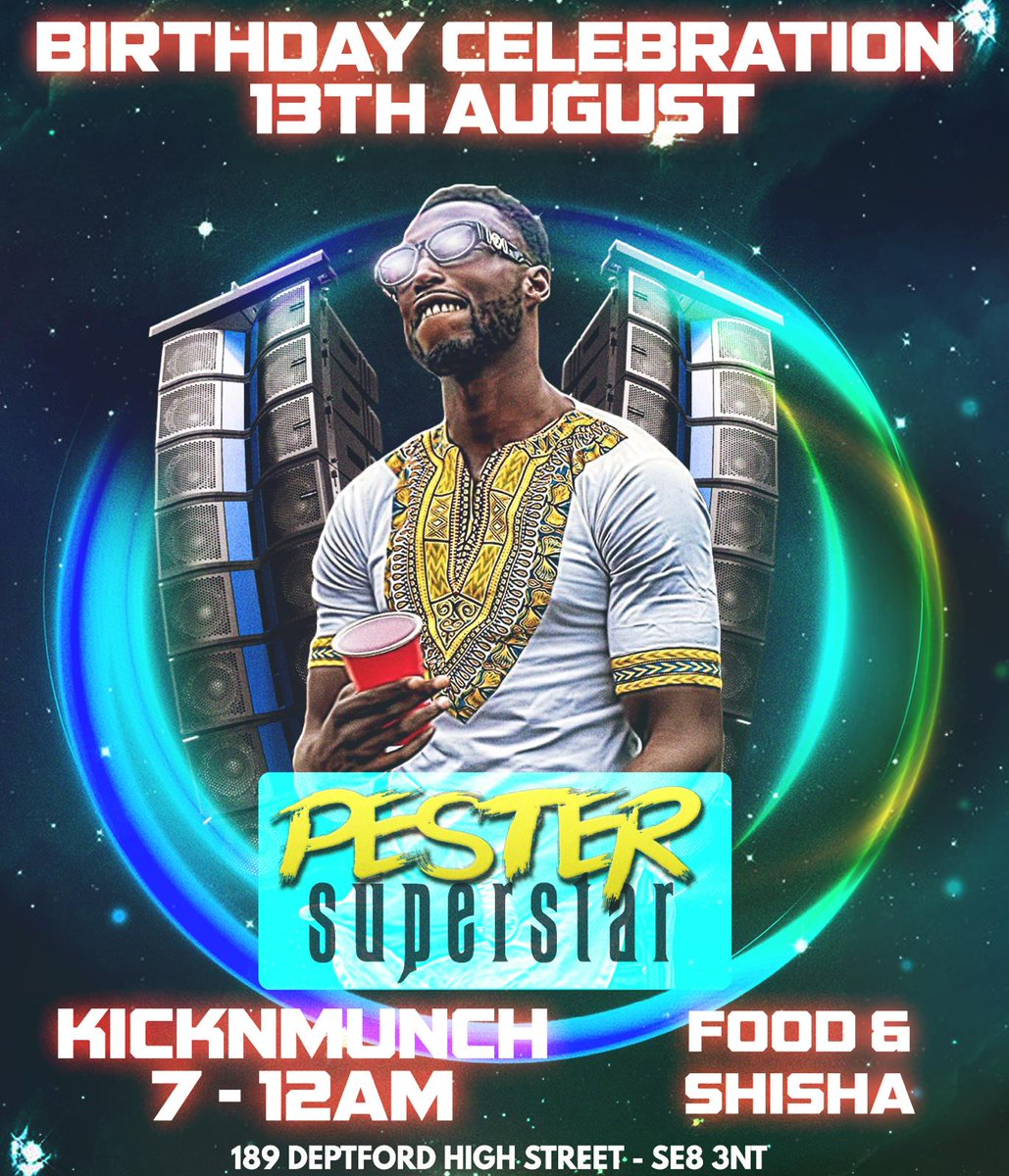 Thanking God For ANOTHER YEAR OF LIFE🎂 HAPPY BIRTHDAY TO ME 🥳 IM SO BLESSED 😇 …
Come celebrate with me this Friday 
Slide right for details 👉🏿
<a href="/KickNMunch/">RG</a> 🙏🏿🙏🏿
👆🏿👆🏿👆🏿
Photo credit : @djpester 
#birthday #birthdayboy #imsoblessed #thankyougod