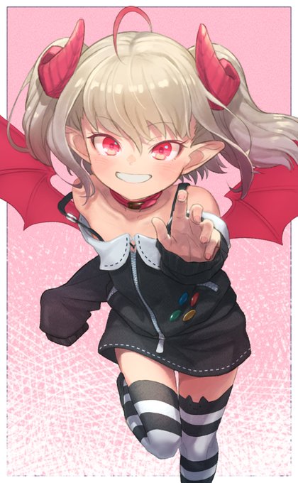 ツノ好き
#りりむとおえかき 