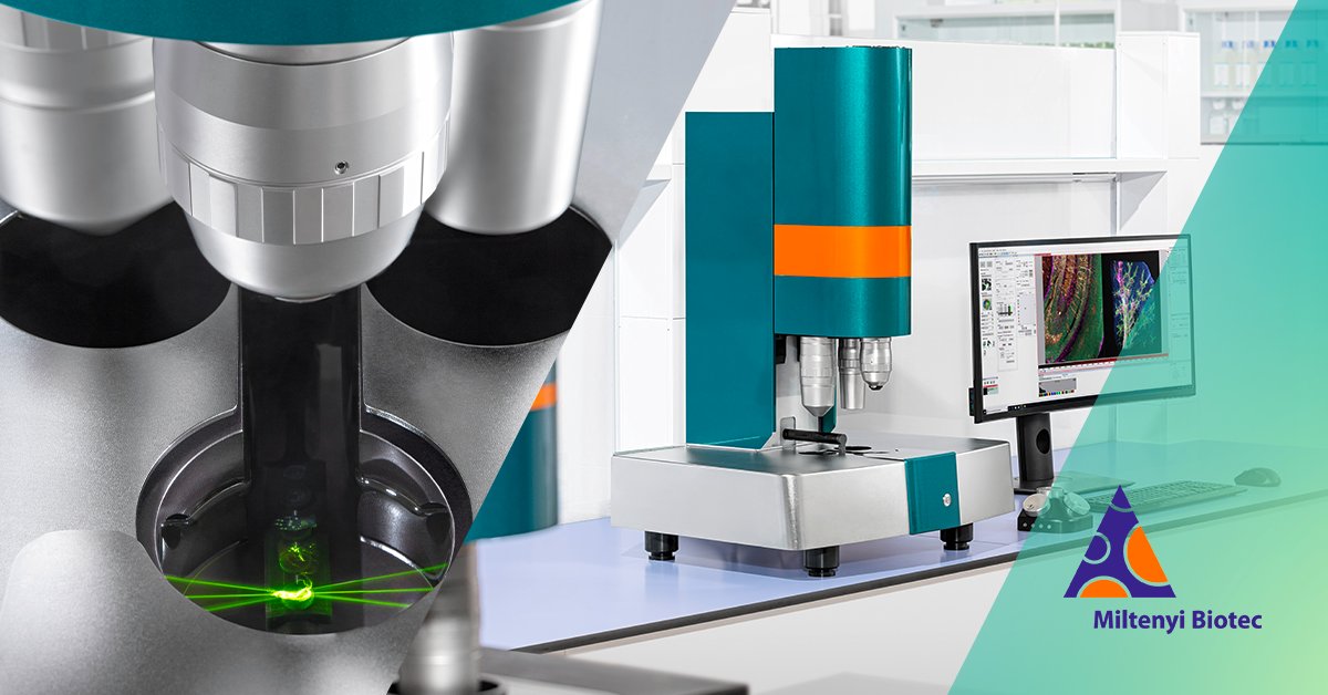 miltenyibiotec's tweet photo. Able to image whole organs at subcellular resolution? Check! Compatible with all tissue clearing protocols? Check! Fully automated #lightsheet microscope? Check! Complete 3D imaging workflow solution? Check!
#UltraMicroscope Blaze™ Light Sheet System: https://t.co/mj85etW38H https://t.co/uMjJbAgLKC