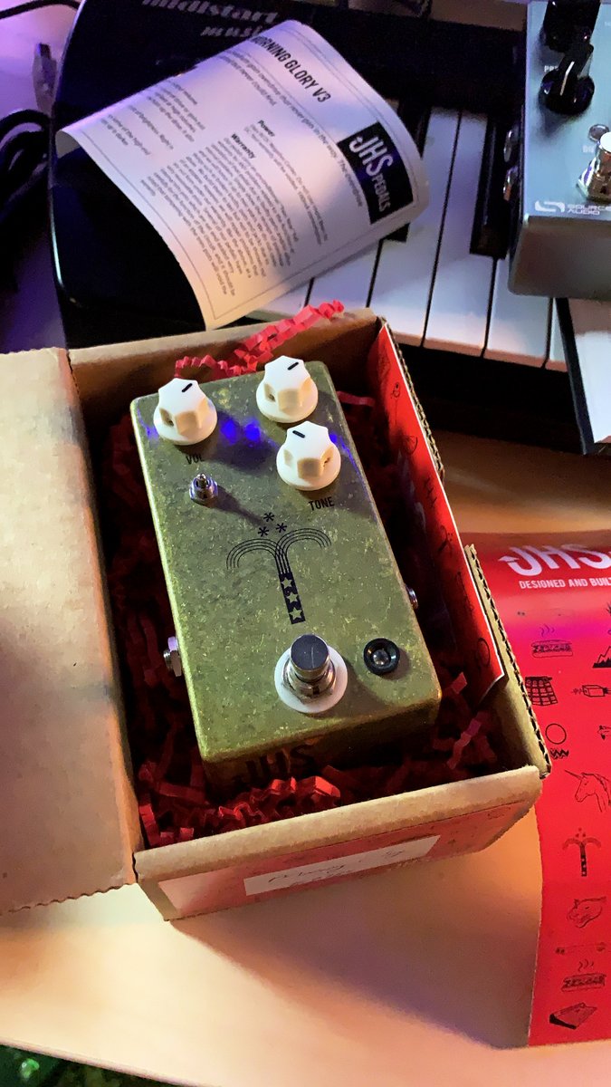 SonicIdols's tweet photo. Goood morning! #jhspedals #sounddesign https://t.co/gfvoS8mGA9