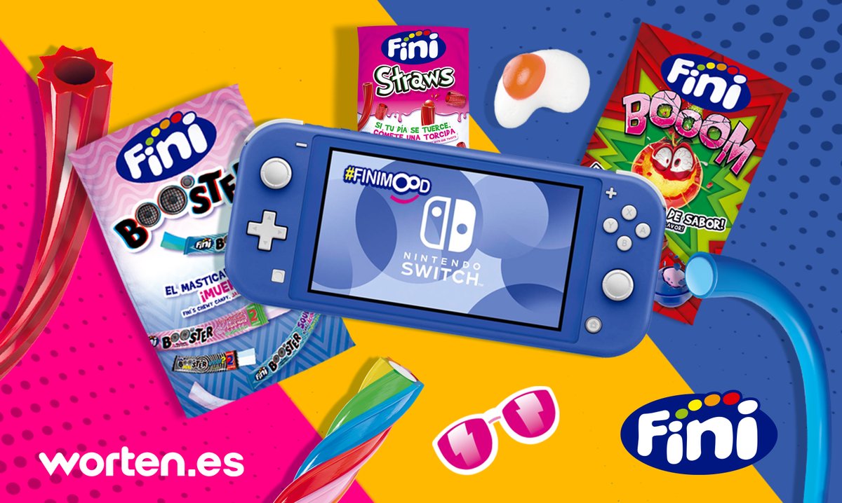 Fini_golosinas's tweet image. 🎮CONCURSO DEL VERANO 🎮
Estamos de holidays con @WortenES y queremos contagiaros nuestro buen #FiniMood regalando:
🎮Consola #Nintendo Switch+5 kilos de chuches+toalla.
🎮5 kilos de chuches+toalla.
Para participar:
👉Síguenos y a @WortenES 
👉Retuit
BBLL: epr.ms/2VDwmY7