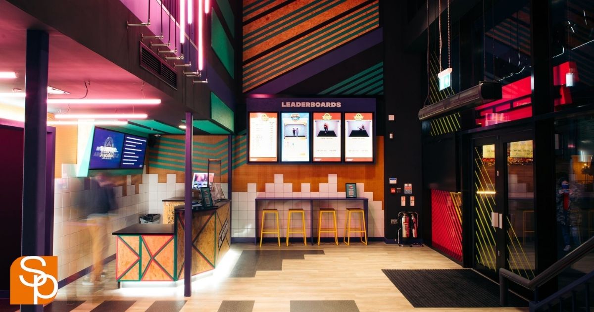 This project for @electricgamebox was a really exciting development. We transformed units in #Lakeside and #Manchester into new #immersiveexperience venues complete with a mezzanine for game pods on two levels. Read more about this project on our website. Link in bio. #HertsHour