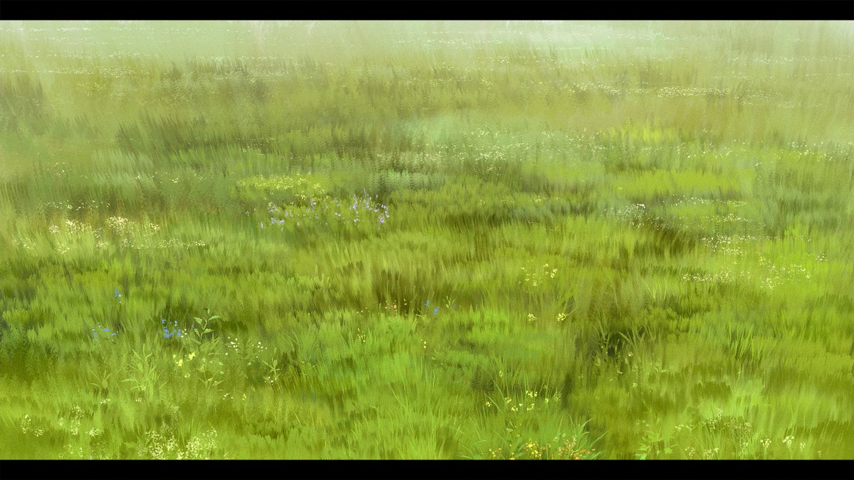 Suzu 草むら 描き方メモ