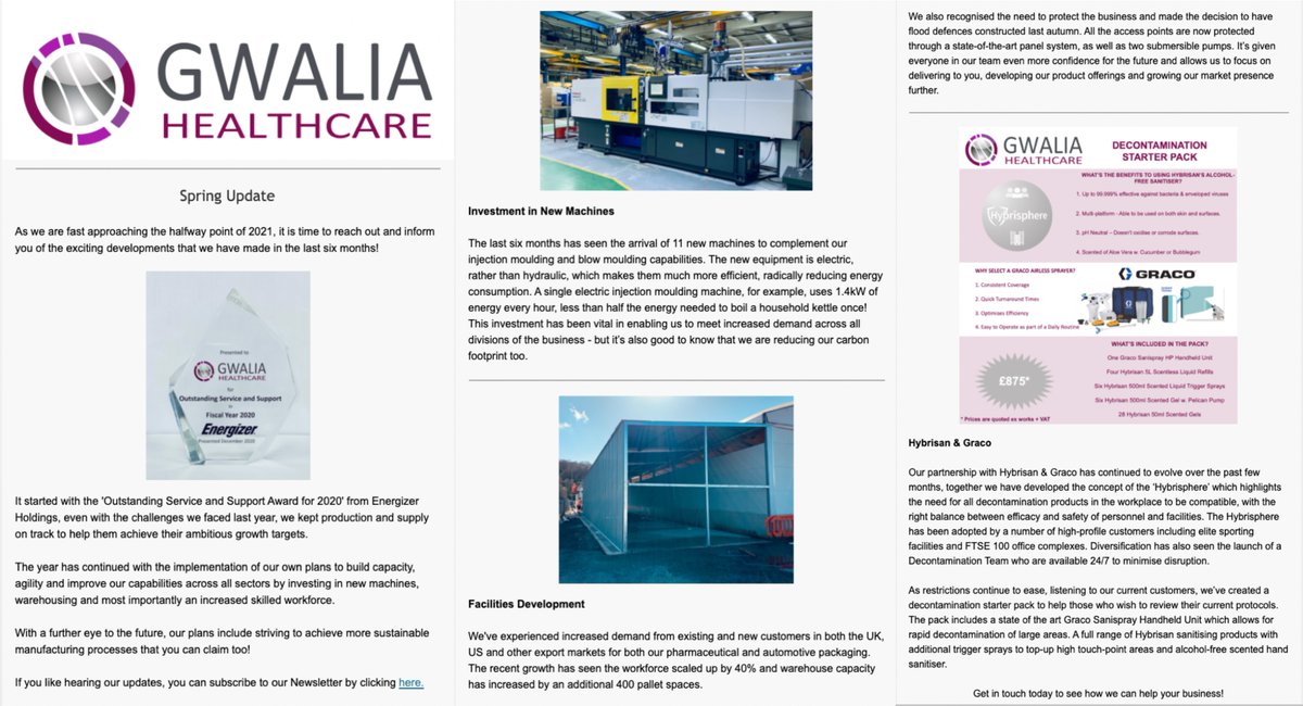 Have you caught up with our most recent Newsletter?👀

By subscribing, you can be sure to keep up to date with all the exciting developments as they happen! 

All it takes is three easy steps👇🏼👇🏼👇🏼
news.gwaliahealthcare.com/subscribe/

#newsletter
#subscription
#update
#news
