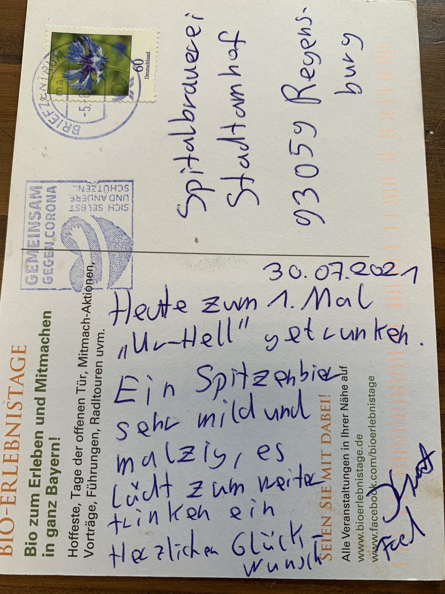 Post darf auch mal schön sein, Danke!!!