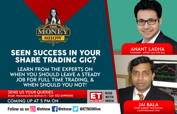 ETNOWlive's tweet photo. #ComingUp | Tune in to #TheMoneyShow at 5 pm as experts discuss when is the right time to leave a stable job for full time day trading
@anantladha25 @cashthechaos @MubinaKapasi #RWIPrimeTime #AskTMS https://t.co/1DaiNTun1a