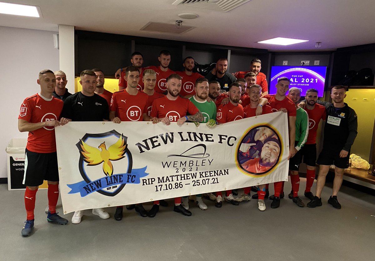 It was not to be for <a href="/thenewline18/">TheNewLineGreengates</a> at Wembley yesterday but they represented their pub and their #Bradford community superbly throughout the #PubCup

Well played lads 👏👏👏