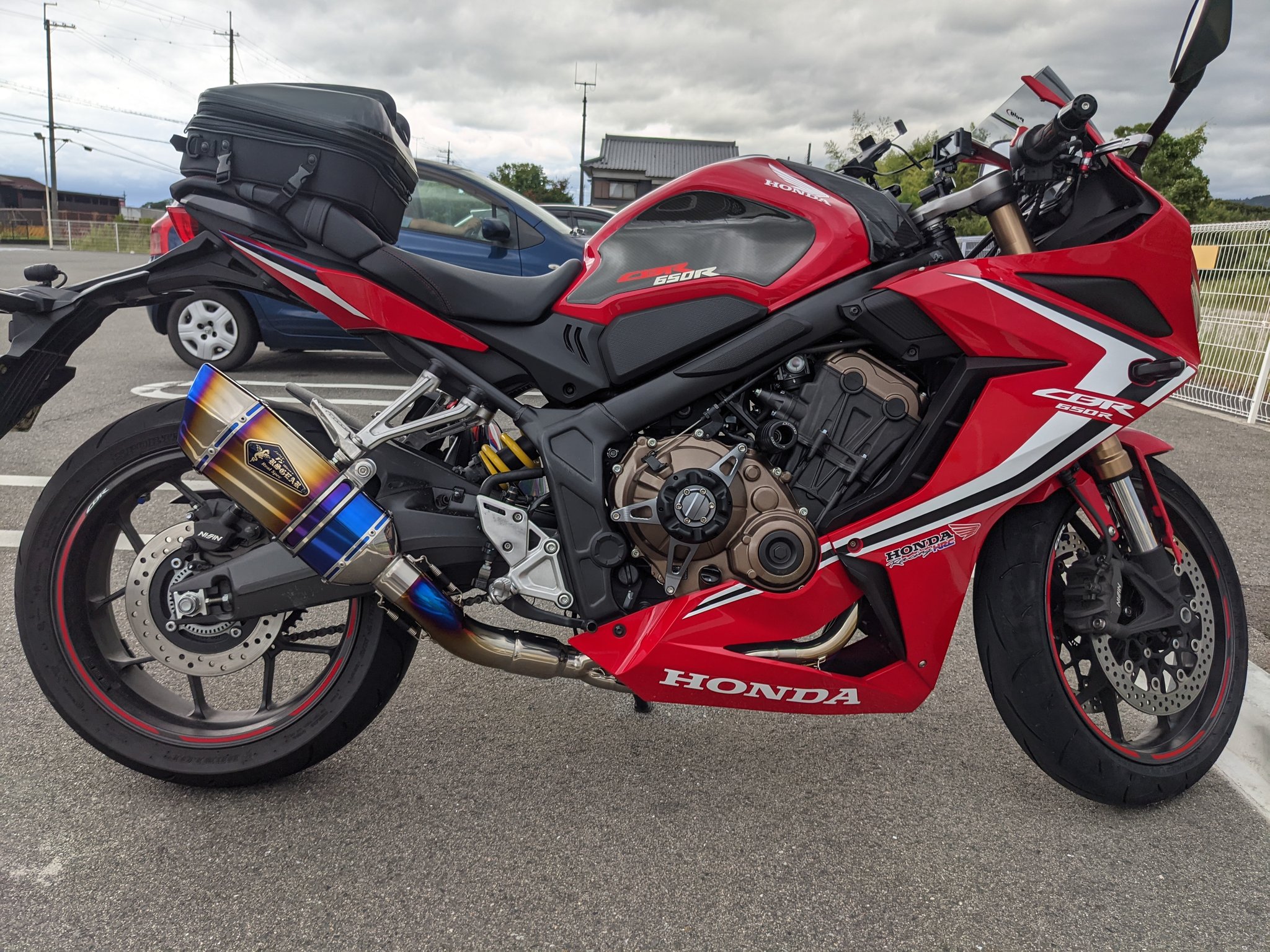 耐熱 二層 足あとぐらす (M) 「アールズギア」 CBR650R リアルスペック
