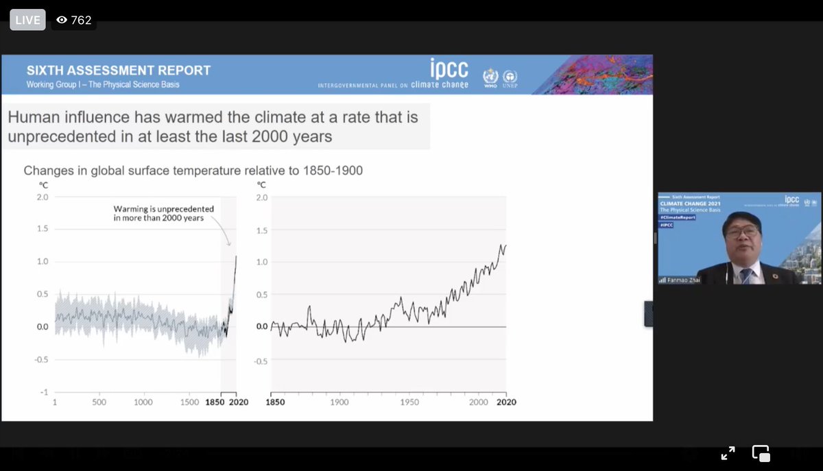 According to @keelingcurve every extra tonne of #greenhousegases emitted today is pushing us into a minefield of feedback effects tomorrow. We need a #plantbasedtreaty and #fossilfueltreaty now. The #climate of our future depends on our decisions now. @IPCC_CH