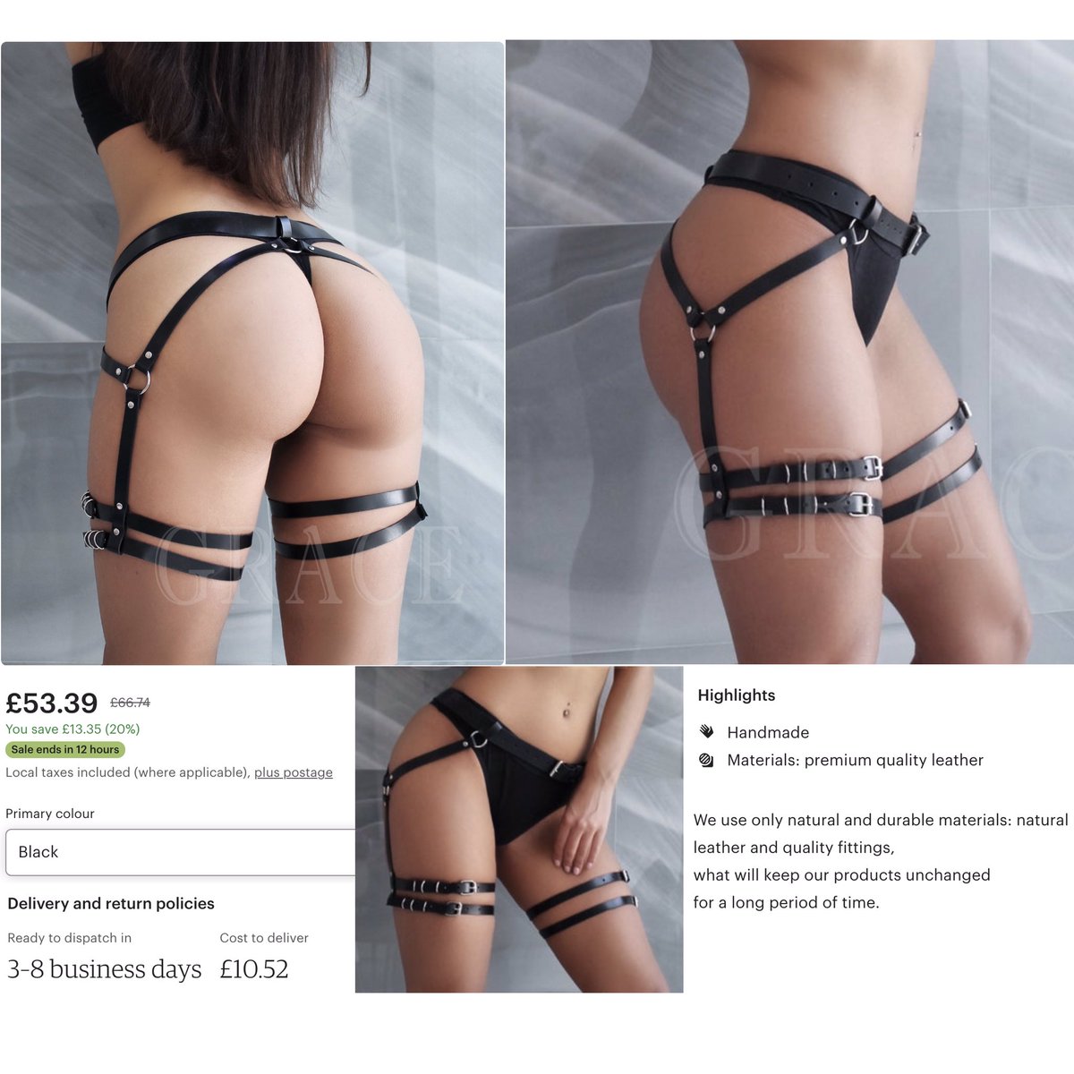 ThatDirtyAlex's tweet photo. I know it’s not #fetishfriday but I bought this, handmade, and it’s too big for me. I’d love it to go to one of you guys 🔥! DM for measurements and price 😘

#harness #bdsm #fetish #fetishseller #pantyseller #ass
#leathermistress #leatherharness https://t.co/Md6W2v04C7