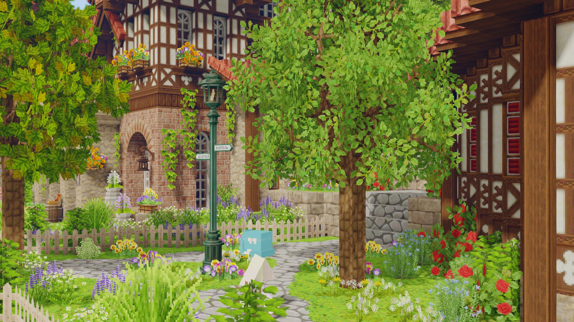 Pon P マイクラ本編リメイクpart12投稿しました メルヘンな住宅街になってきました T Co Tnkww8ktt8 Minecraft Minecraft建築コミュ Miniaturia T Co C5yfnfkc7r Twitter