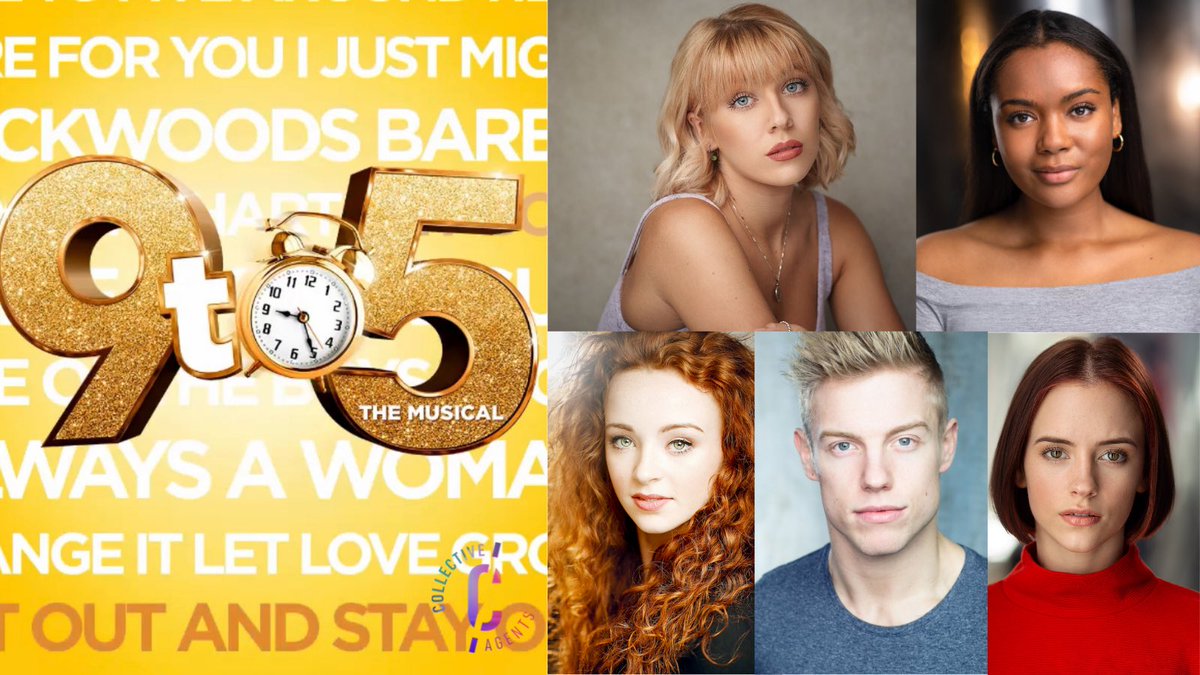 Collective Agents (@collectiveagts) on Twitter photo ⏰⏰⏰ Along with previously announced STEPHANIE CHANDOS (<a href="/stephiechandos/">stephanie</a>) as Doralee and VIVIAN PANKA as Judy we also have KIRSTY ANN SHAW, SONNY GRIEVESON (<a href="/SonnyLGrieveson/">Sonny Grieveson</a>) and GRACE WALKER (<a href="/gracee_walker/">Grace Walker</a>) joining the UK Tour of <a href="/9to5MusicalUK/">9 to 5 the Musical</a>
📣 HAPPY 1st DAY! 📣 ⏰⏰⏰ Along with previously announced STEPHANIE CHANDOS (<a href="/stephiechandos/">stephanie</a>) as Doralee and VIVIAN PANKA as Judy we also have KIRSTY ANN SHAW, SONNY GRIEVESON (<a href="/SonnyLGrieveson/">Sonny Grieveson</a>) and GRACE WALKER (<a href="/gracee_walker/">Grace Walker</a>) joining the UK Tour of <a href="/9to5MusicalUK/">9 to 5 the Musical</a>
📣 HAPPY 1st DAY! 📣
