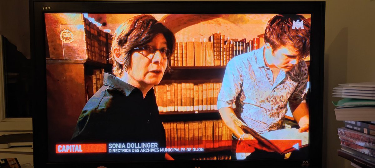 Les Archives de la ville de Dijon sur <a href="/CapitalM6/">Capital</a> hier soir, n'hésitez pas à aller voir le replay !
#archives #Dijon #moutarde #bourgogne