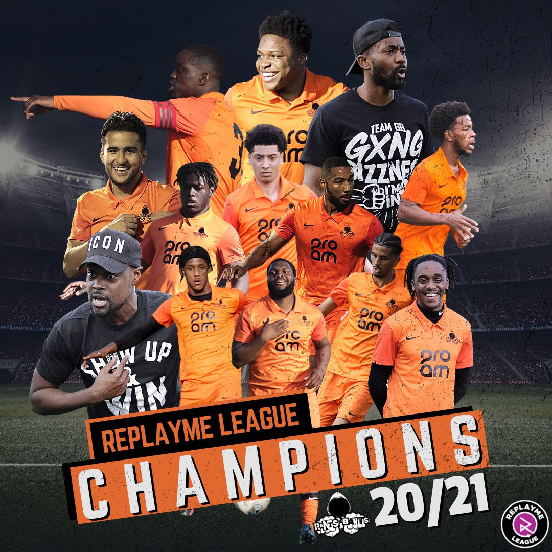 GB ORANJE CROWNED REPLAYME LEAGUE CHAMPIONS 20/21🏆🟠

Massive congratulations to Rants, Expressions &amp; the whole team on an unbelievable season🤩