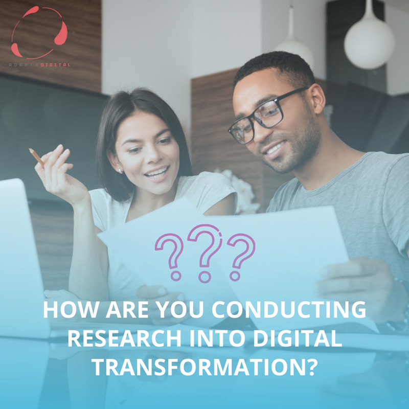 Adapt2Digital's tweet photo. Digital business transformation is a complex undertaking for most organisations. 👀
💡 You can begin this process by learning as much as possible about digital transformation and the systems and technologies under its umbrella.
#Adapt2Digital #Conduct #Research https://t.co/YiXwZUHWGw