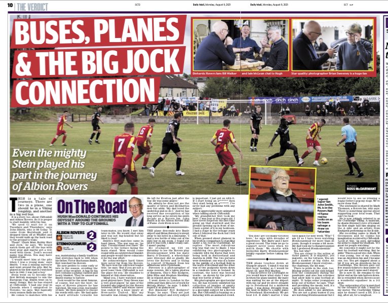 Steven Donn (@stevendonn) on Twitter photo The latest chapter of ā¦@ScotMailSportā©ās On the Road series takes ā¦<a href="/Redblaes/">Hugh MacDonald</a>ā© to ā¦<a href="/albionrovers/">Albion Rovers FC</a>ā©, where they host ā¦<a href="/StenhousemuirFC/">Stenhousemuir FC</a>ā©ā¦ The latest chapter of ā¦@ScotMailSportā©ās On the Road series takes ā¦<a href="/Redblaes/">Hugh MacDonald</a>ā© to ā¦<a href="/albionrovers/">Albion Rovers FC</a>ā©, where they host ā¦<a href="/StenhousemuirFC/">Stenhousemuir FC</a>ā©ā¦
