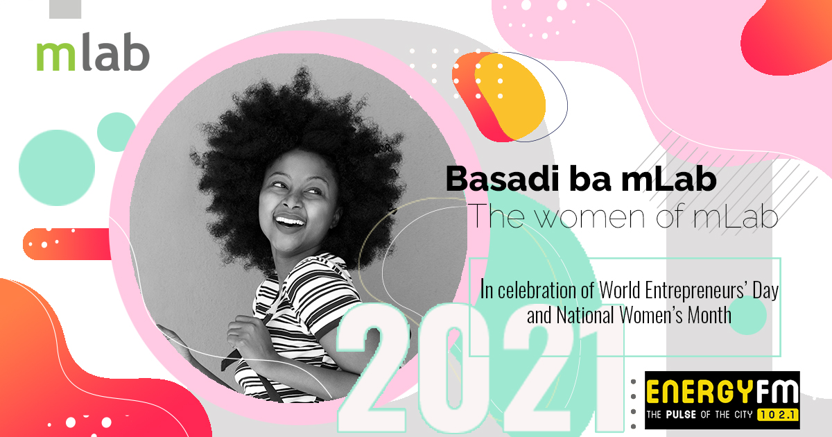 To celebrate and to empower female entrepreneurs we have launched our Women of mLab, Ikemeleng Basadi campaign with <a href="/EnergyfmSA/">Energy FM SA 105.8FM</a>
Apply here bit.ly/Basadi
#WorldEntrepreneursDay #FemaleHustlers #mLabSA #WomensDay2021