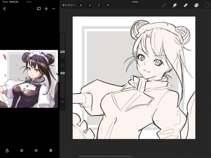 KULOIJIさんのアイコンも描いてゆ 