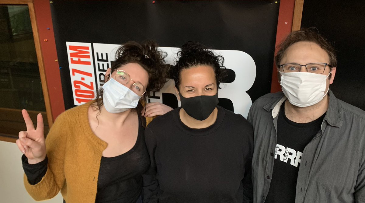 breakfasters's tweet photo. We’re on air Mon-Fri, 6am-9am, locky 6.0 & beyond! 🥰 Tues morn: @plasmov joins us to talk tech, and @ElizabethMcCthy joins us to talk books 📚 Catch ya! On @3RRRFM https://t.co/75rAHYcHMs