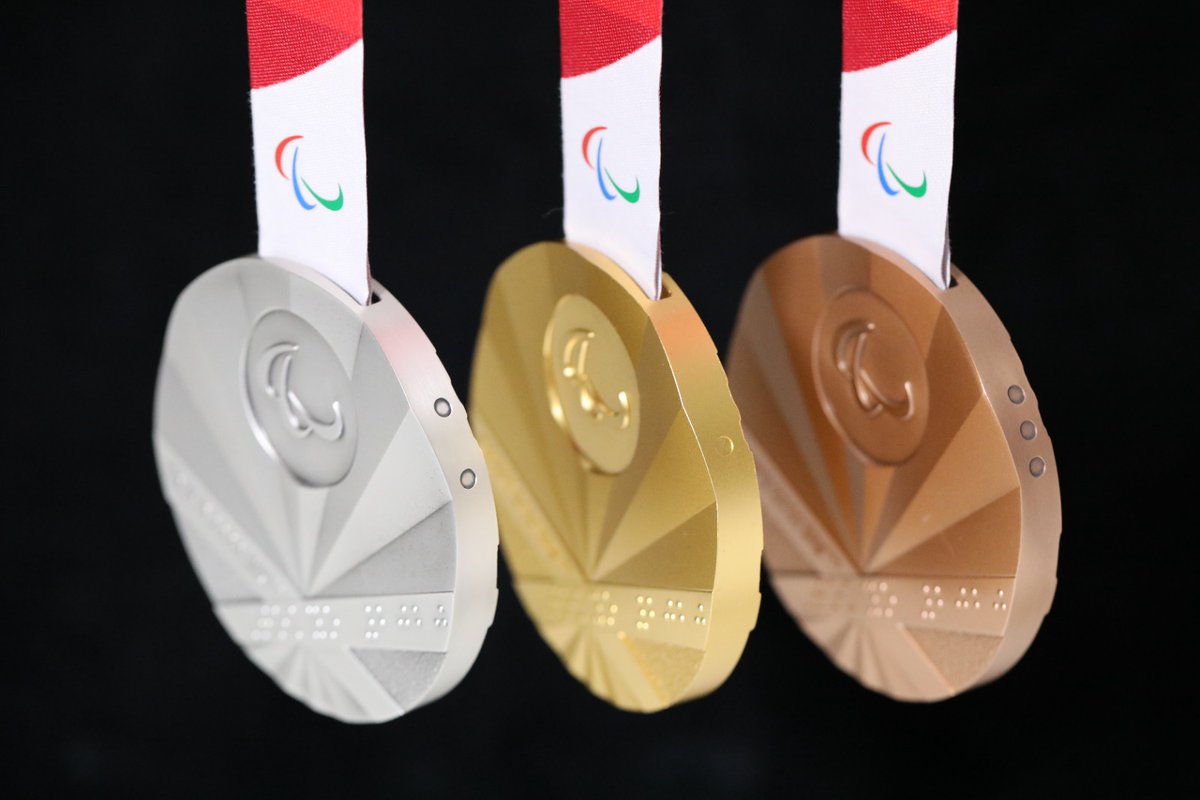 Paralympic Games On Twitter The Paralympics Medals Close Up Who Wants One Of These Medals How Often Do You Think About Them Mondaymotivation Tokyo2020 S T Co Mnfp3jcerm