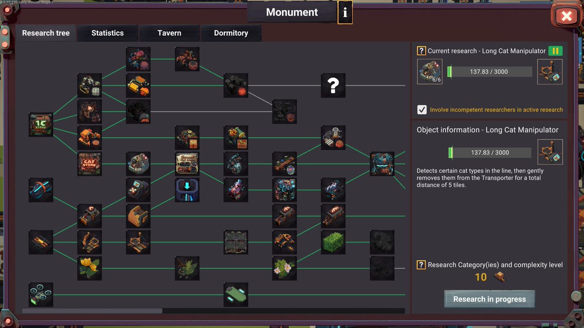 learningfact0ry's tweet image. Does anyone know why am I such a big fan of research trees? If you have a research tree screenshot on your Steam page - I will immediately add your game to my wishlist!
#IndieGameDev #indiedev #gamedevwishlist