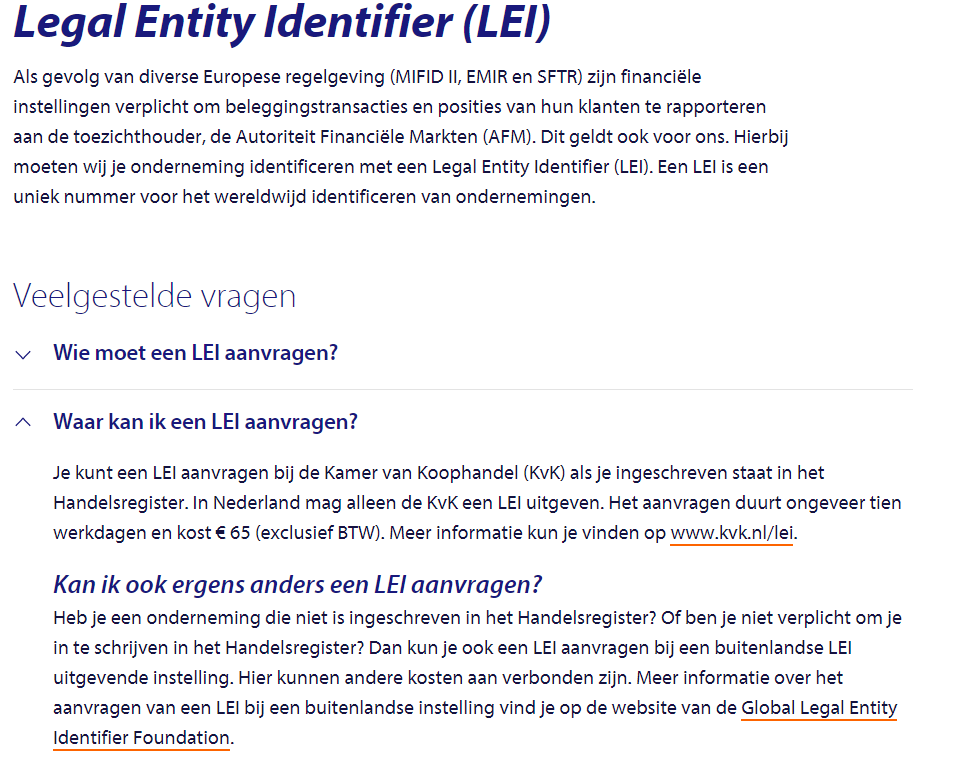 isin2lei's tweet photo. Beste @Rabobank er staat onvolledige informatie op jullie website tav het aanvragen van een #LEI code. Bedrijven die staan ingeschreven in het Handelsregister zijn niet verplicht een LEI aan te vragen bij @KVK_NL 
Het kan bijv. ook sneller via: https://t.co/Uq7E31gCVc https://t.co/KdhYwo42Ax