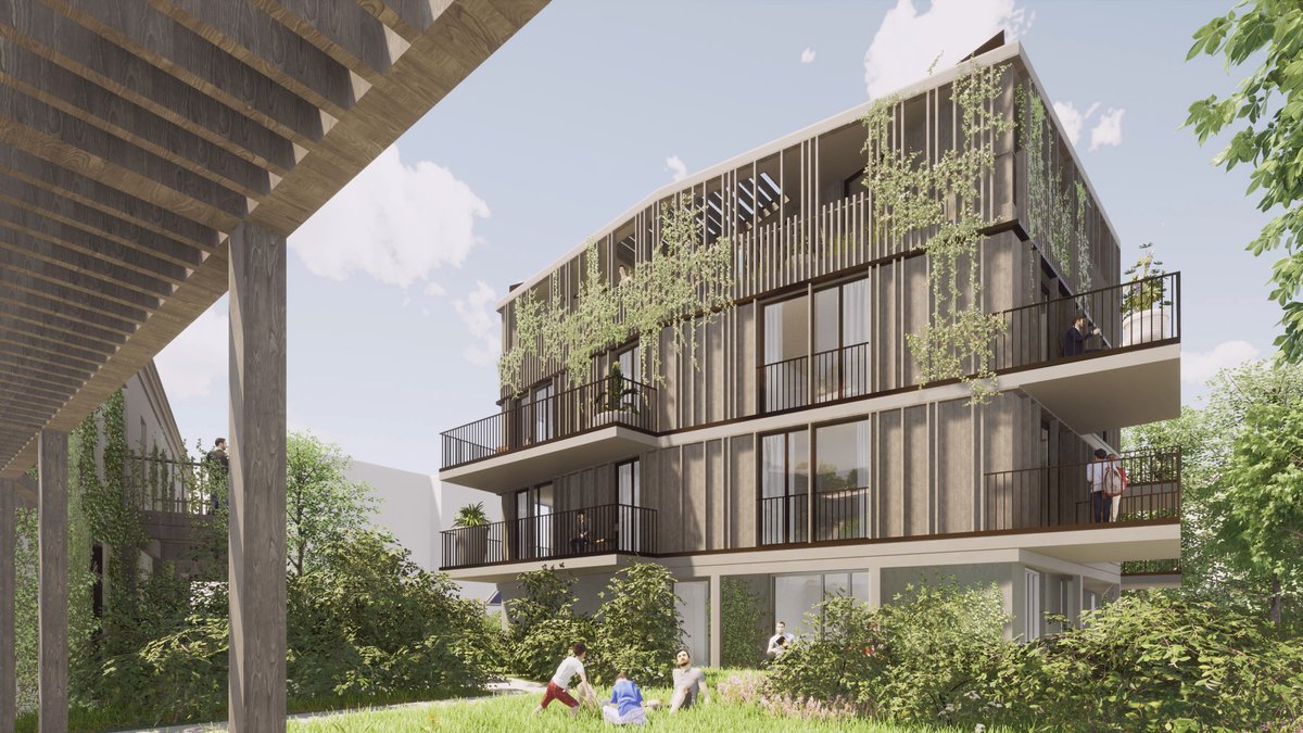 New Project! 1st Prize! 
Our design proposal for the residential project Testarellogasse 10 – a new, contemporary-style villa in Hietzing/ Vienna – emerged as the competition winner.