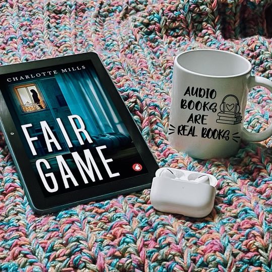 #mugmonday
New #audiobooksarerealbooks mugs from @_angsboutique_ and Boutique Baes!
 
#currentlylistening to Fair Game by @CMills_author for the “Mystery” prompt in @JaeFiction  #sapphicreadingchallenge. 
  
#wlwromance #sapphicreads #ffromance #lesfic