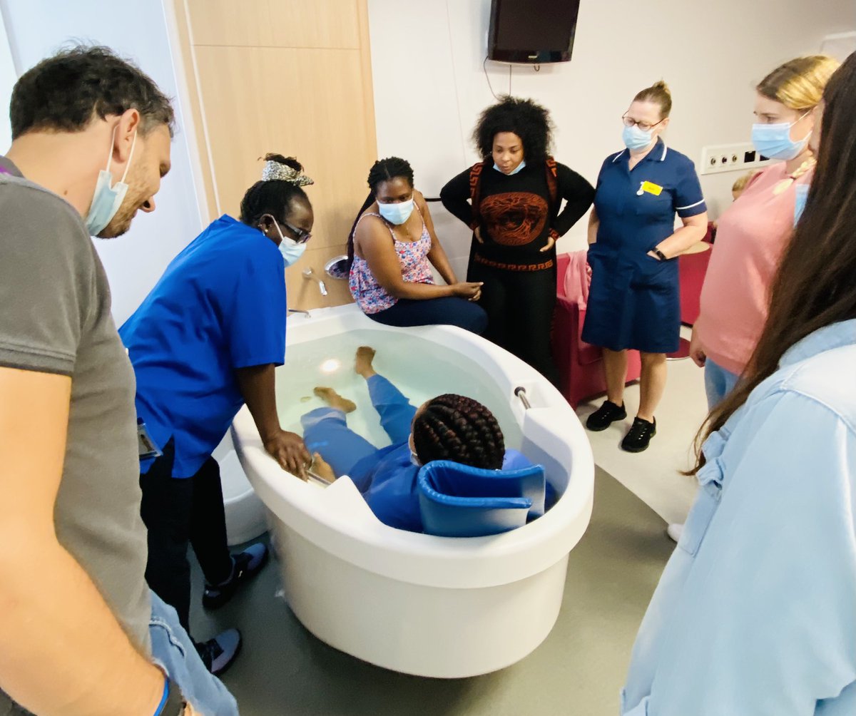 PtSayson's tweet photo. Congrats one incredible #TeamGB :D and yeah, massive thanks to our marvelous Midwives at  @NewhamHospital @NHSBartsHealth @Moving_Handling Ergonomics Service #Midwifey Training @BH_Academy #BirthingPool #EmergencyEvacuation https://t.co/tlhoprbHgA