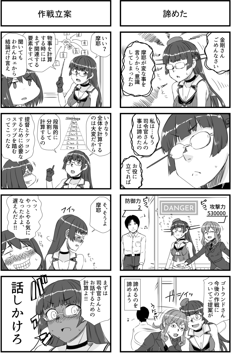 【8/28メガ超同人祭新刊】鳥海に恋は計算できない【艦これ】 #漫画 #艦隊これくしょん #同人誌 #鳥海 #摩耶 #ノーザンプトン(艦隊これくしょん) https://t.co/KhWfiKc5xJ 