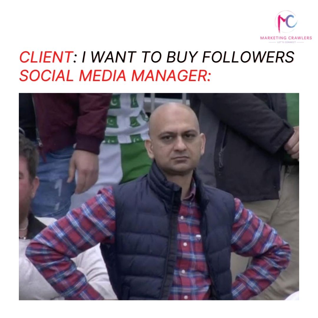 MarketingCrawl1's tweet photo. I guess all social media agencies will agree to this. Do you agree?
.
.
.
#socialmedia #marketing #socialmediamarketing #digitalmarketing #instagram #branding #business #marketingdigital #design #seo #meme #memes #funny #dankmemes #memesdaily #funnymemes #lol https://t.co/YEWVQPF16d