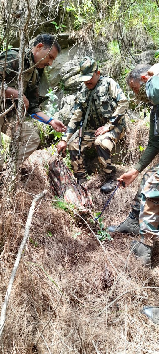bsf_jammu's tweet image. Today BSF busted a hideout in poonch area  in joint Ops withRR/SOG Poonch.During search huge cache of Arms,Amns,Grenades, Detonators,Cordex&amp;amp; Comn Equipments recovered.
#AlertBSFTroops 
#जीवनपर्यन्तकर्त्तव्य
#BSFJammu 
@HMOIndia
@BSF_India
@ANI
@PIB_India
@PMOIndia
@DDNewslive