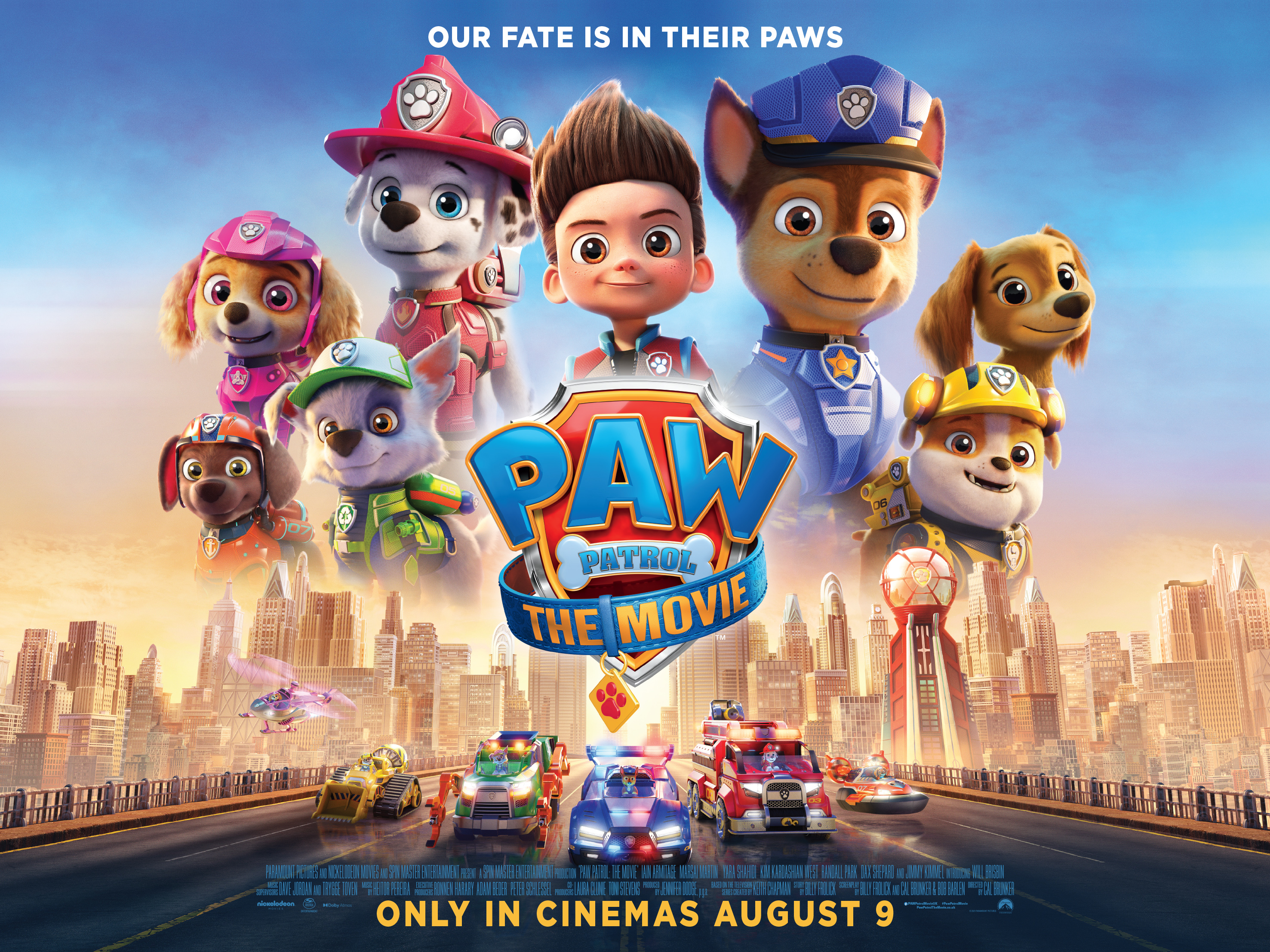 White Rose on Twitter: "🎞️ 🎬 📽️ Patrol: The Movie is out now! Catch Ryder and everyone's favourite heroic pups on the big screen 🐶 Watch the trailer and book