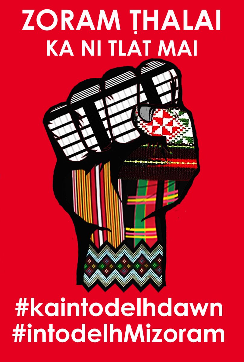 samua93's tweet photo. #kaintodelhdawn
#intodelhmizoram
#mizoramThalai https://t.co/Br8t4k88p2