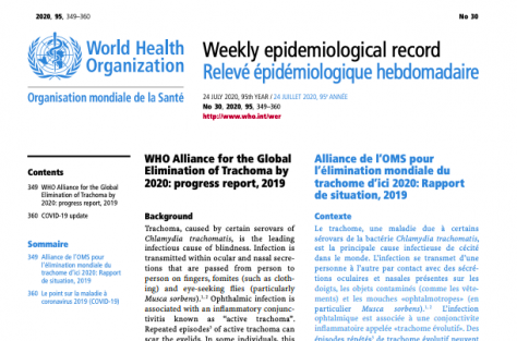 TrachomaControl's tweet photo. “The trachoma community has demonstrated its resilience and agility throughout the COVID-19 pandemic" - @AngeliaMSanders discusses progress to #endtrachoma following the publication of trachoma data in the @WHO weekly epidemiological record. #beatNTDs https://t.co/0oeFZG0vDh https://t.co/US6gZtGyQi