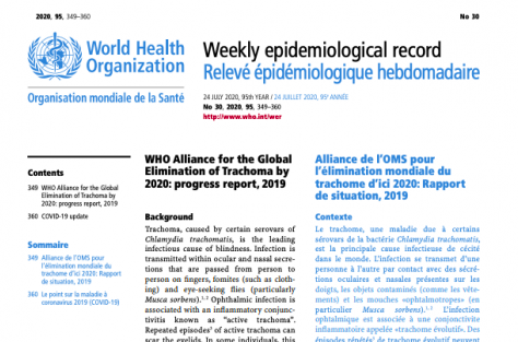 “The trachoma community has demonstrated its resilience and agility throughout the COVID-19 pandemic' - @AngeliaMSanders discusses progress to #endtrachoma following the publication of trachoma data in the @WHO weekly epidemiological record. #beatNTDs bit.ly/Trachoma-data-…