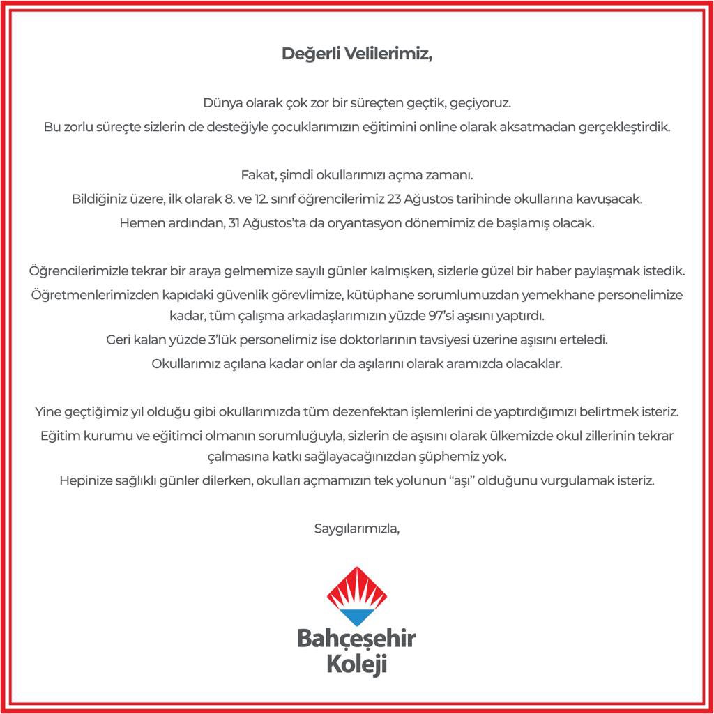 #okullarıaşıylaaçıyoruz