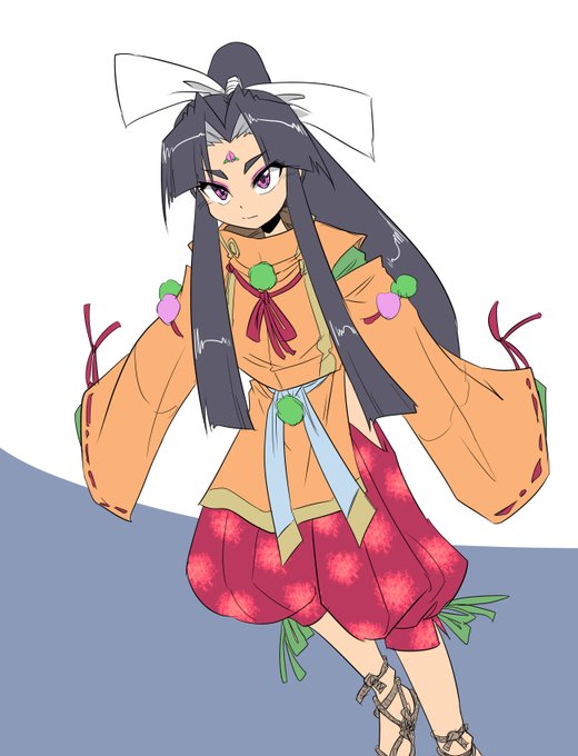 激しい劣情を抑えきれず、桃太郎くんに狩衣を着せる。ヒラヒラかわいい… 