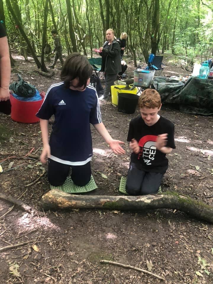 flagupautism's tweet photo. Week 3 of our summer adventures &amp; a great day at WildAir. Thanks so much to Ged and Sam for yet another amazing day at forest school.

One, two three, where are you ?

#wellbeing #autismacceptance #wildair @WildairAdvtr https://t.co/44CH5GEVgM