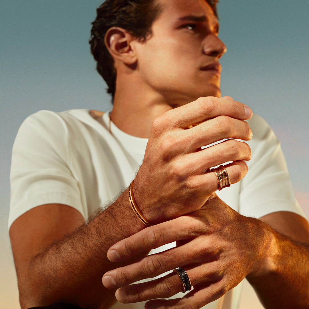 Gold Italian Jewelry for Men | Bulgari Official Store