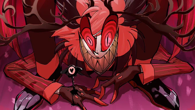 Hazbin動画のサムネ予定💁‍♀️
知る人ぞ知るあの曲ワッハッハ!

 #HazbinHotel 
 #HazbinHotelFanart 
 #HazbinHotelAlastor 